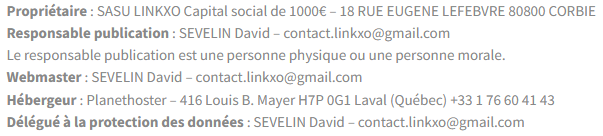 mentions legales